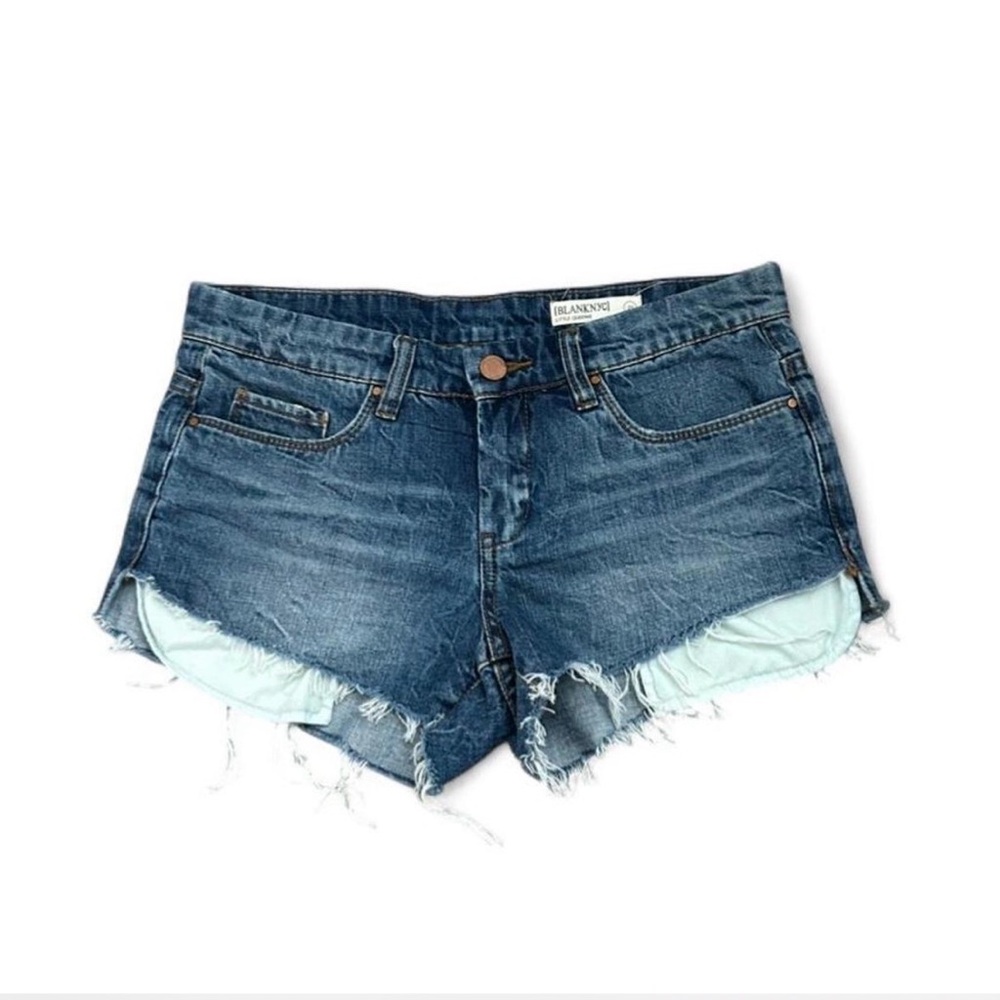NWOT Blank NYC Women's Blue Denim Shorts